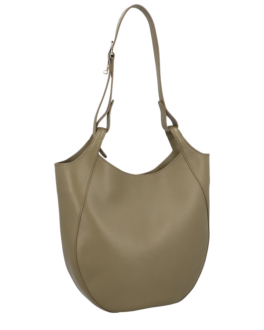 Longchamp Longchamp Le Foulonne Leather Hobo Bag