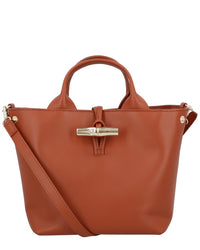 Longchamp Longchamp Le Roseau Small Leather Handbag
