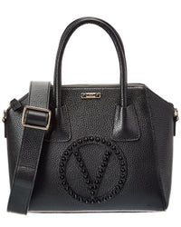 Valentino By Mario Valentino Minimi Rock Leather Shoulder Bag
