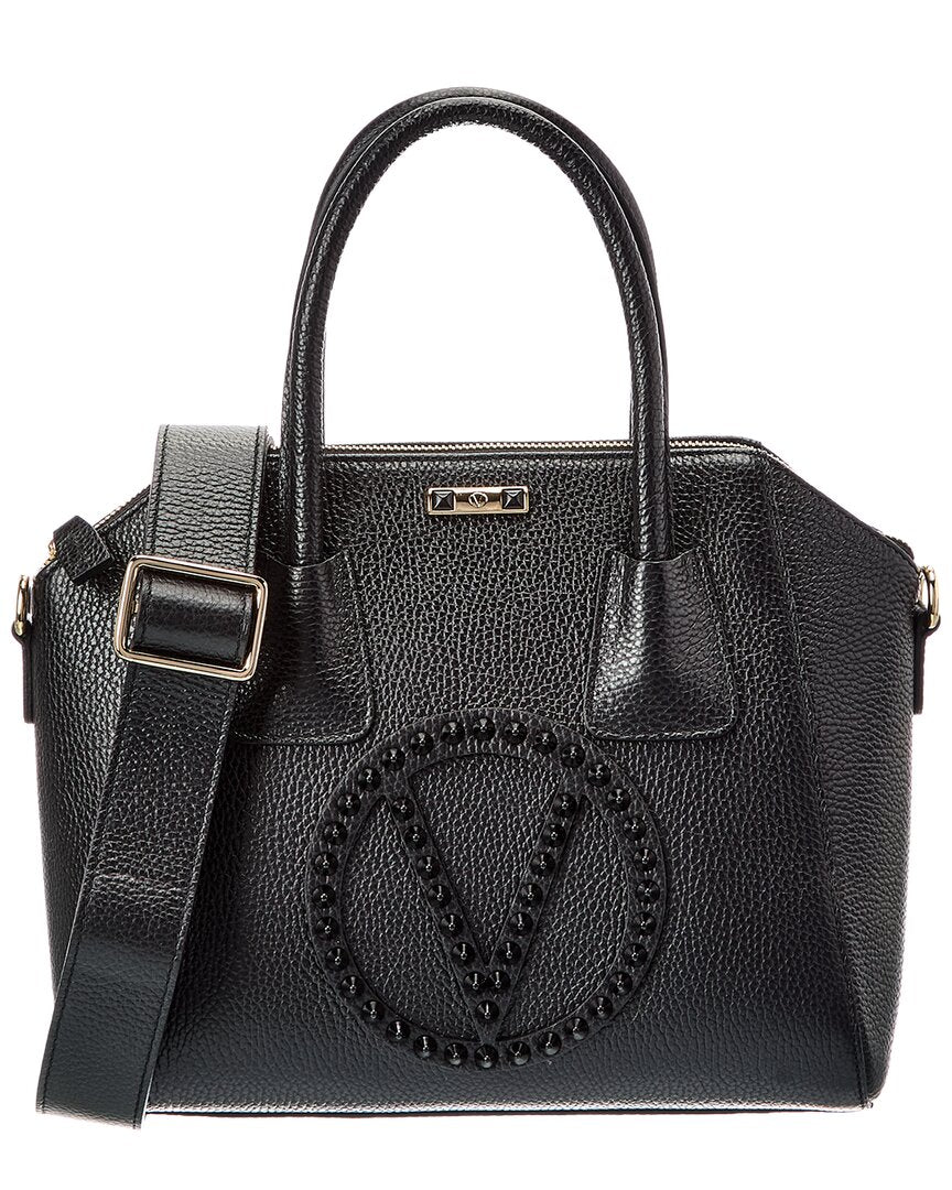 Valentino By Mario Valentino Minimi Rock Leather Shoulder Bag