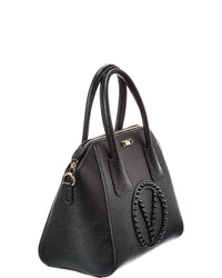 Valentino By Mario Valentino Minimi Rock Leather Shoulder Bag