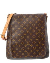 Pre-Owned Louis Vuitton Brown Monogram Musette (Authentic Pre-Loved)