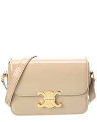 CELINE Celine Teen Triomphe Leather Shoulder Bag
