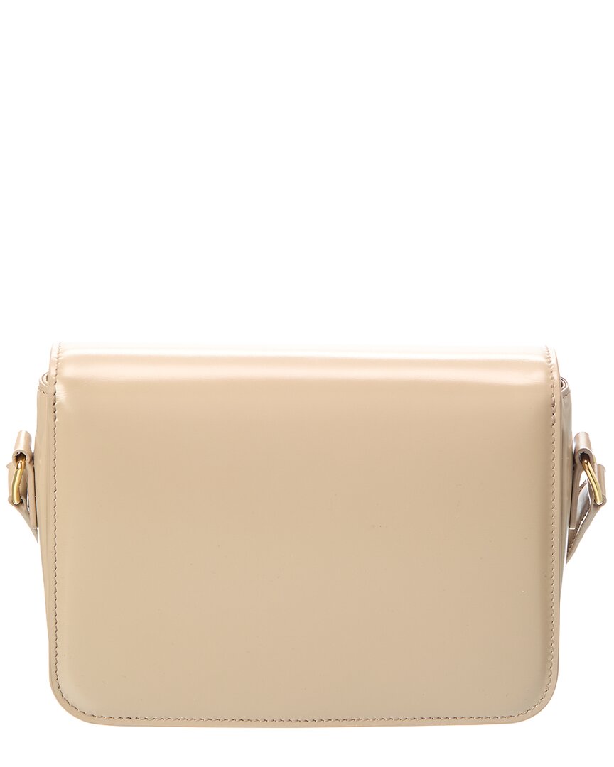 CELINE Celine Teen Triomphe Leather Shoulder Bag