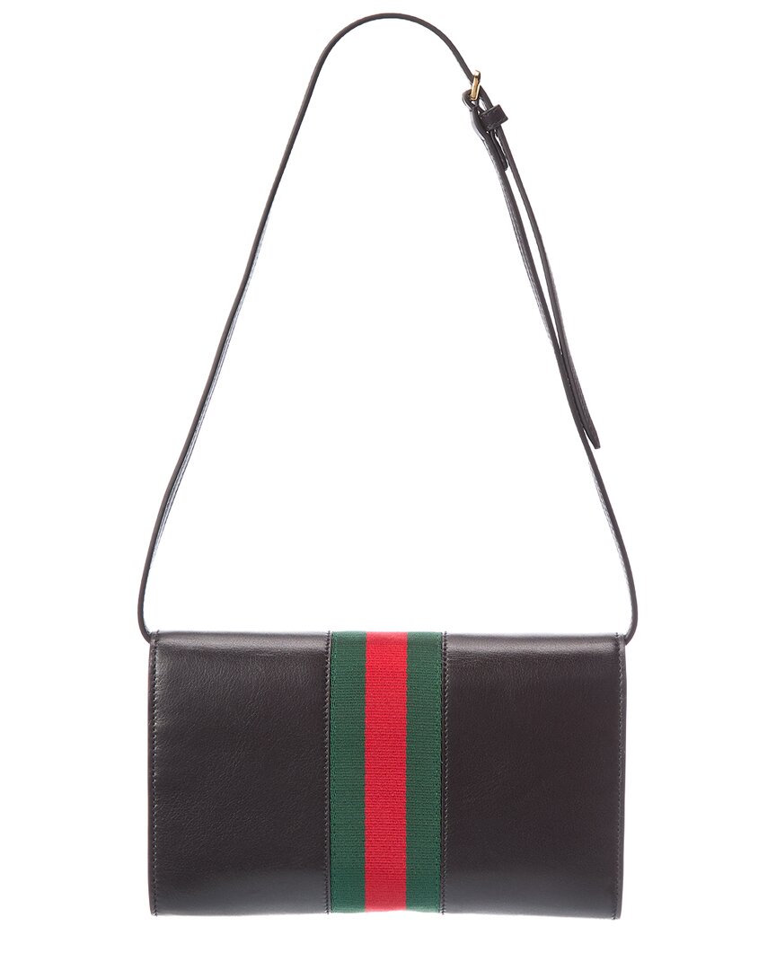 Gucci Horsebit Leather Shoulder Bag