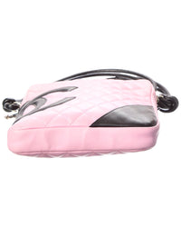 Chanel Chanel Pink Lambskin Leather Cambon Crossbody (Authentic Pre-Loved)