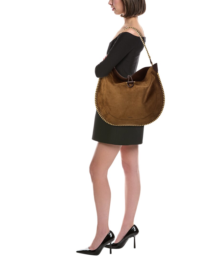 Isabel Marant Isabel Marant Oskan Soft Suede Hobo Bag