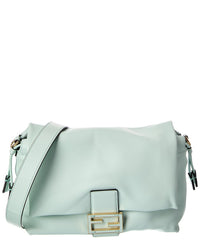 FENDI Fendi Mamma Baguette Medium Leather Shoulder Bag