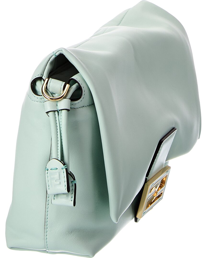 FENDI Fendi Mamma Baguette Medium Leather Shoulder Bag