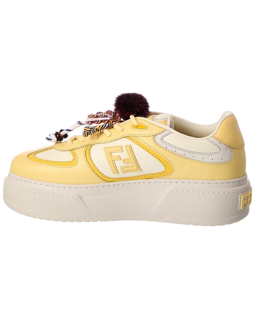 FENDI Fendi Match Leather Platform Sneaker