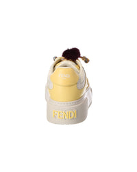 FENDI Fendi Match Leather Platform Sneaker