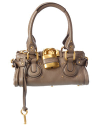 Chloé Chloé Mini Paddington Leather Satchel