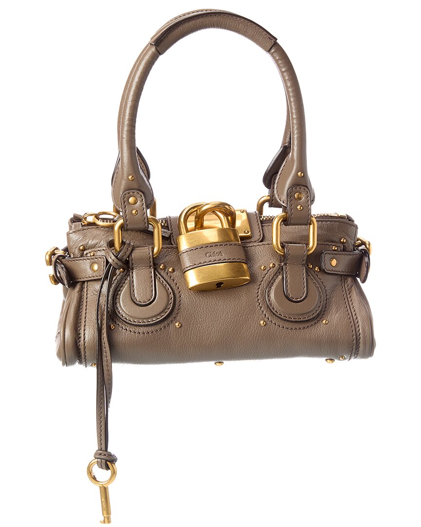 Chloé Chloé Mini Paddington Leather Satchel