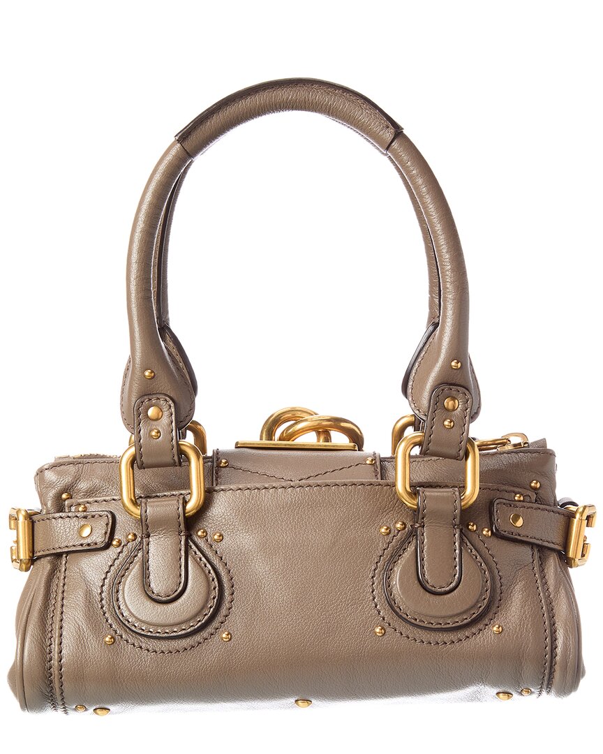 Chloé Chloé Mini Paddington Leather Satchel