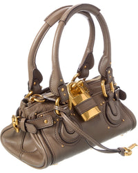 Chloé Chloé Mini Paddington Leather Satchel