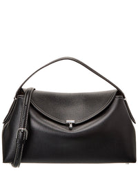 TOTEME Toteme T-Lock Top Handle Leather Satchel