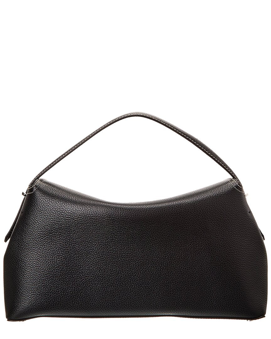 TOTEME Toteme T-Lock Top Handle Leather Satchel