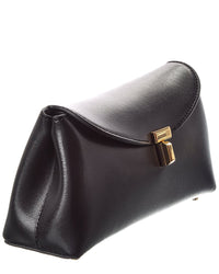 TOTEME Toteme T-Lock Mini Leather Clutch