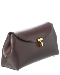 TOTEME Toteme T Lock Mini Leather Clutch