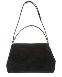 TOTEME Toteme T-Lock Suede Shoulder Bag