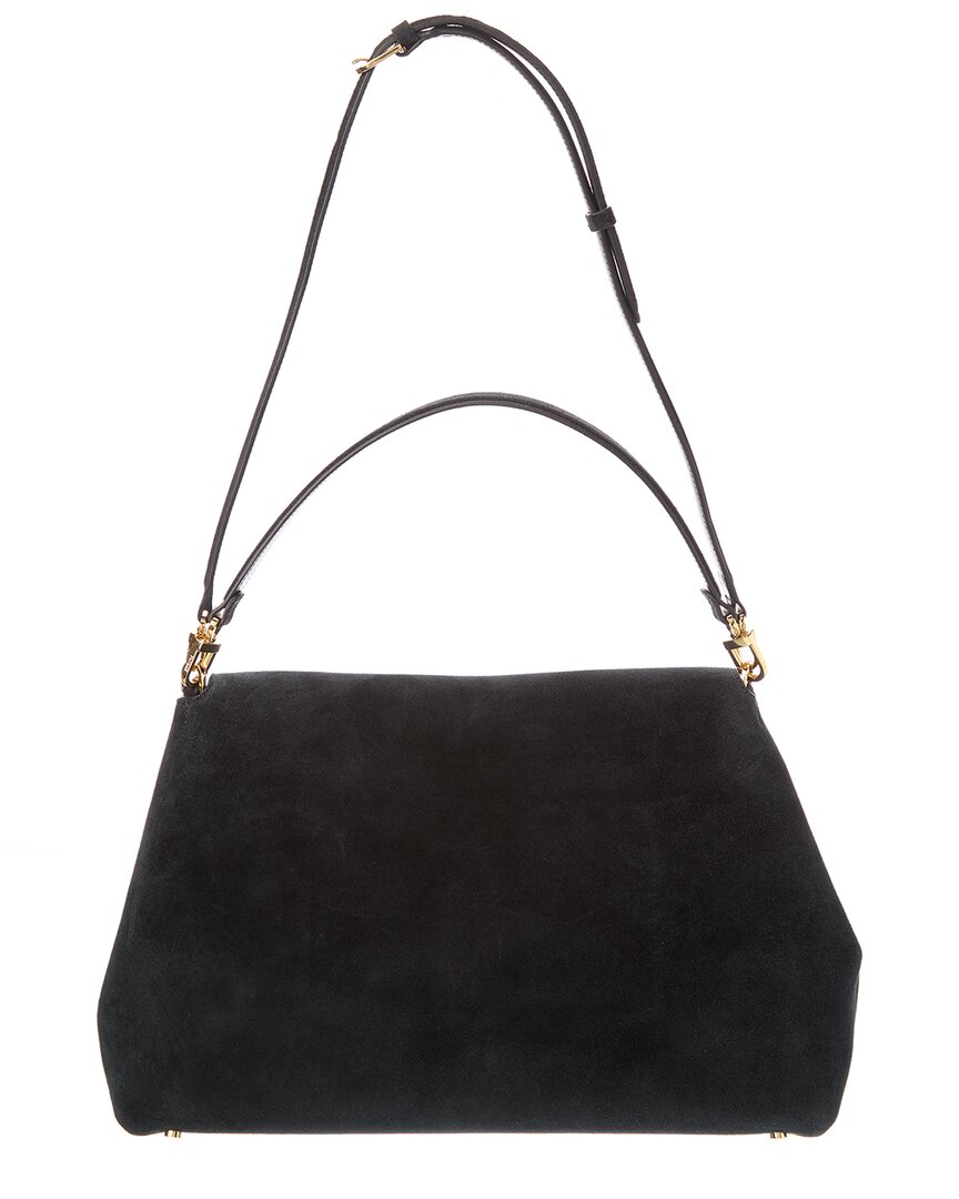 TOTEME Toteme T-Lock Suede Shoulder Bag