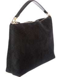 TOTEME Toteme Bevel Medium Suede Shoulder Bag