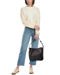 Valentino Valentino Vlogo Signature Leather Shoulder Bag