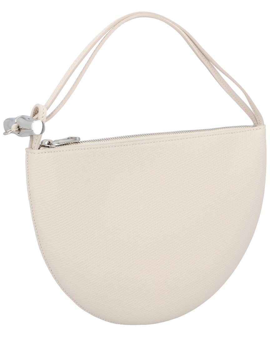 Longchamp Le Roseau Small Leather Clutch