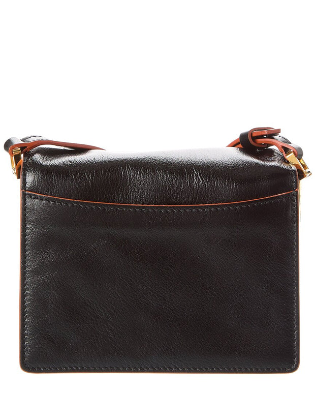 Marni Trunk Mini Leather Shoulder Bag