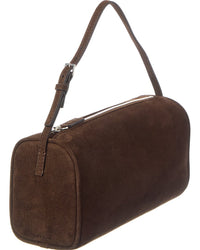 The Row The Row Suede Shoulder Bag