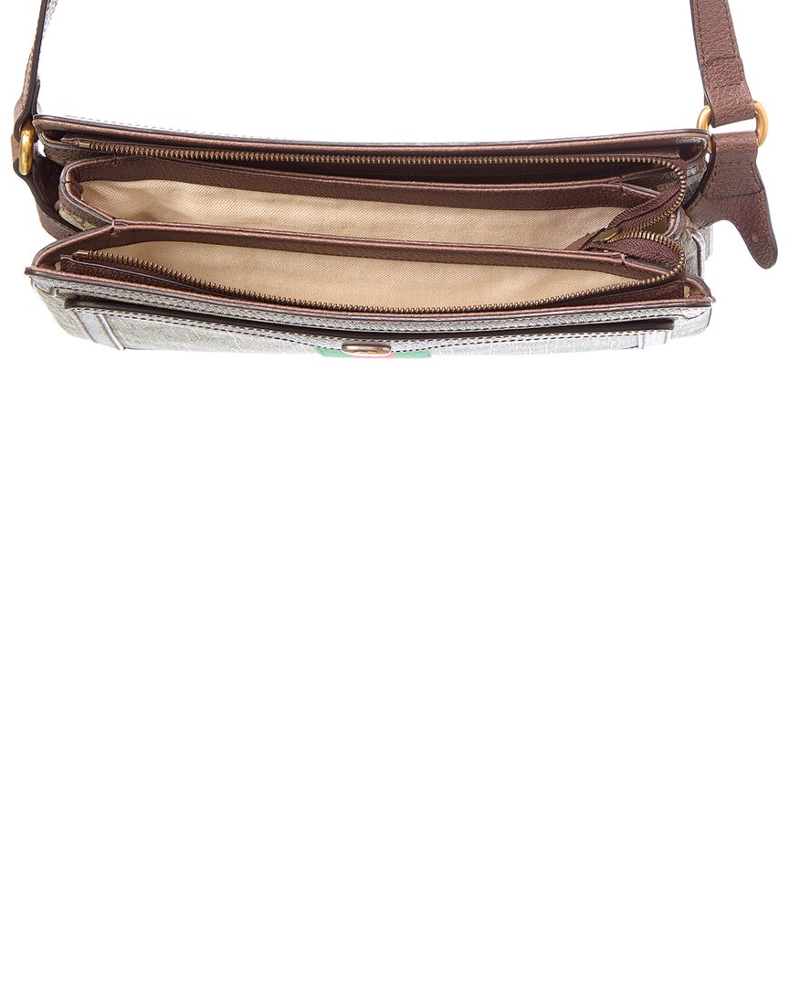 Pre-Owned Gucci Brown Gg Supreme Coated Canvas Medium Ophidia Shoulder Bag (Authentic