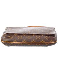 Pre-Owned Louis Vuitton Brown Monogram Canvas Musette Tango Short Strap (Authentic