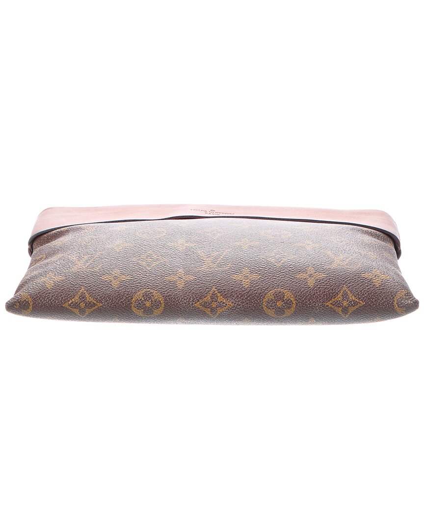 Pre-Owned Louis Vuitton Brown Monogram Canvas Tuileries Clutch (Authentic Pre-Loved)