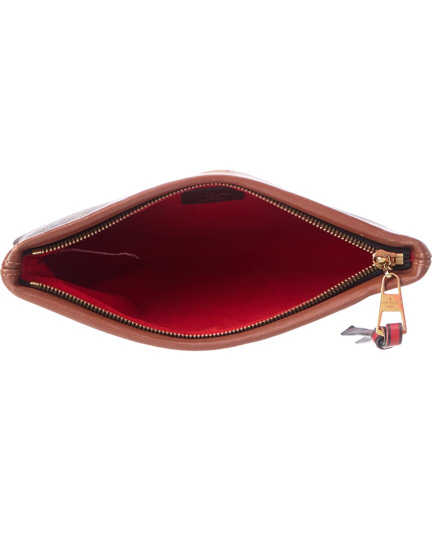 Pre-Owned Louis Vuitton Brown Monogram Canvas Tuileries Clutch (Authentic Pre-Loved)