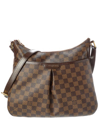Pre-Owned Louis Vuitton Brown Damier Ebene Bloomsbury Pm (Authentic Pre-Loved)