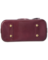 Pre-Owned Louis Vuitton Purple Vernis Calf Patent Leather Alma Bb (Authentic Pre-Loved)