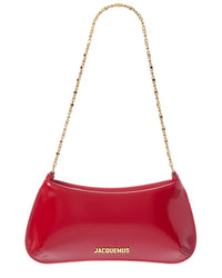 Jacquemus Jacquemus The Small Bisou Chain Leather Shoulder Bag