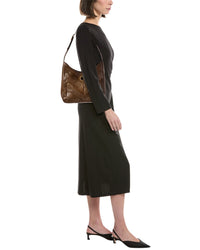 Valentino Valentino Vlogo Signature Leather Shoulder Bag