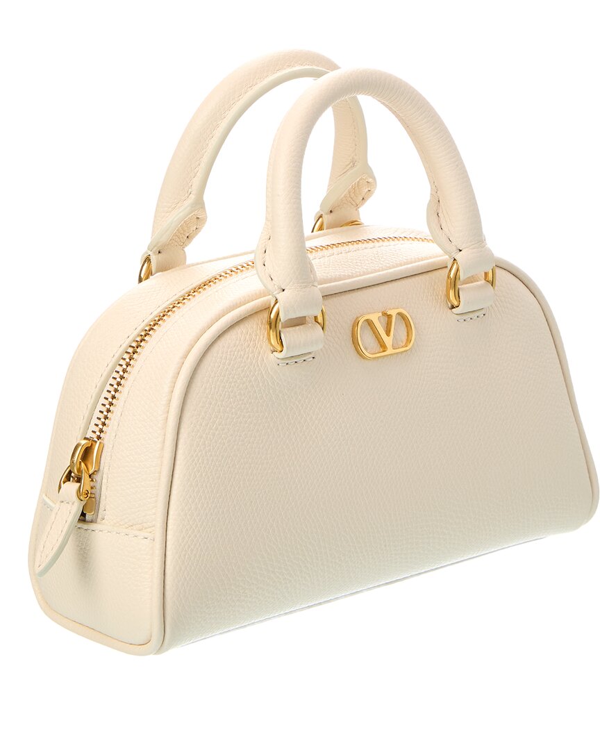 Valentino Valentino Vlogo Signature Mini Leather Shoulder Bag