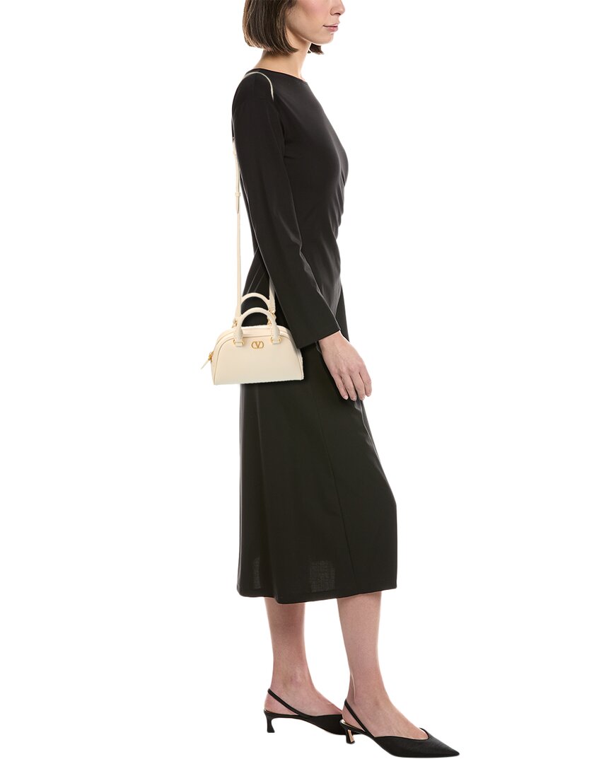 Valentino Valentino Vlogo Signature Mini Leather Shoulder Bag