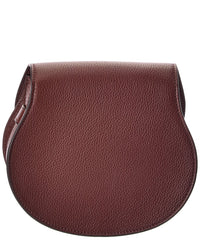 Chloé Chloé Marcie Small Leather Saddle Bag