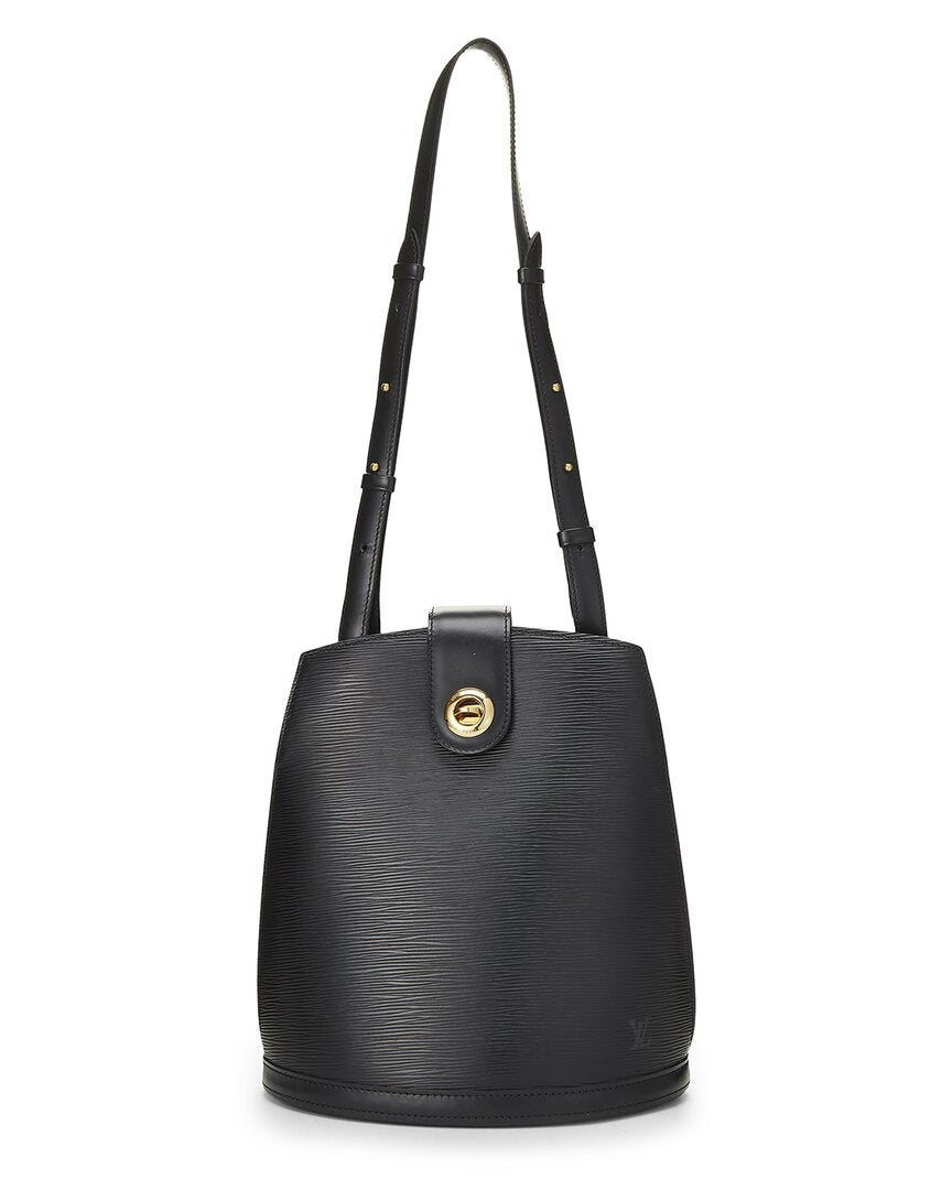 Louis Vuitton Louis Vuitton Black Epi Leather Cluny (Authentic Pre-Loved)