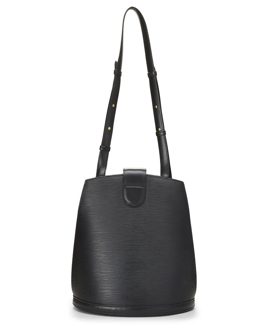 Louis Vuitton Louis Vuitton Black Epi Leather Cluny (Authentic Pre-Loved)