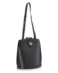 Louis Vuitton Louis Vuitton Black Epi Leather Cluny (Authentic Pre-Loved)