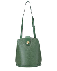 Louis Vuitton Pre-Owned Louis Vuitton Green Epi Leather Cluny (Authentic Pre-Loved)