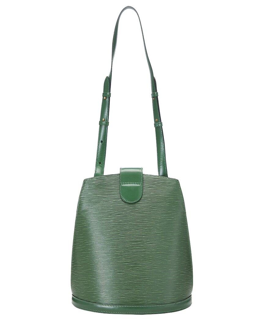 Louis Vuitton Pre-Owned Louis Vuitton Green Epi Leather Cluny (Authentic Pre-Loved)