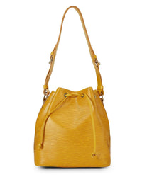 Louis Vuitton Pre-Owned Louis Vuitton Yellow Epi Leather Noe Petite (Authentic Pre-Loved)