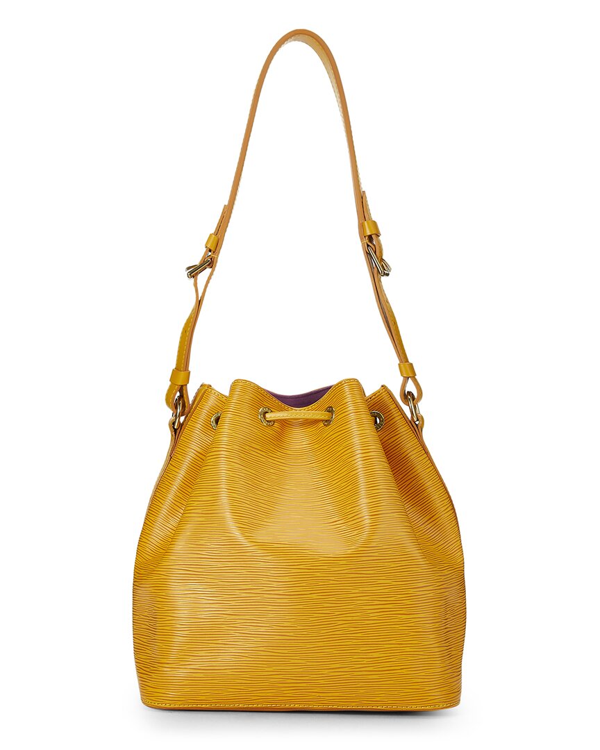 Louis Vuitton Pre-Owned Louis Vuitton Yellow Epi Leather Noe Petite (Authentic Pre-Loved)