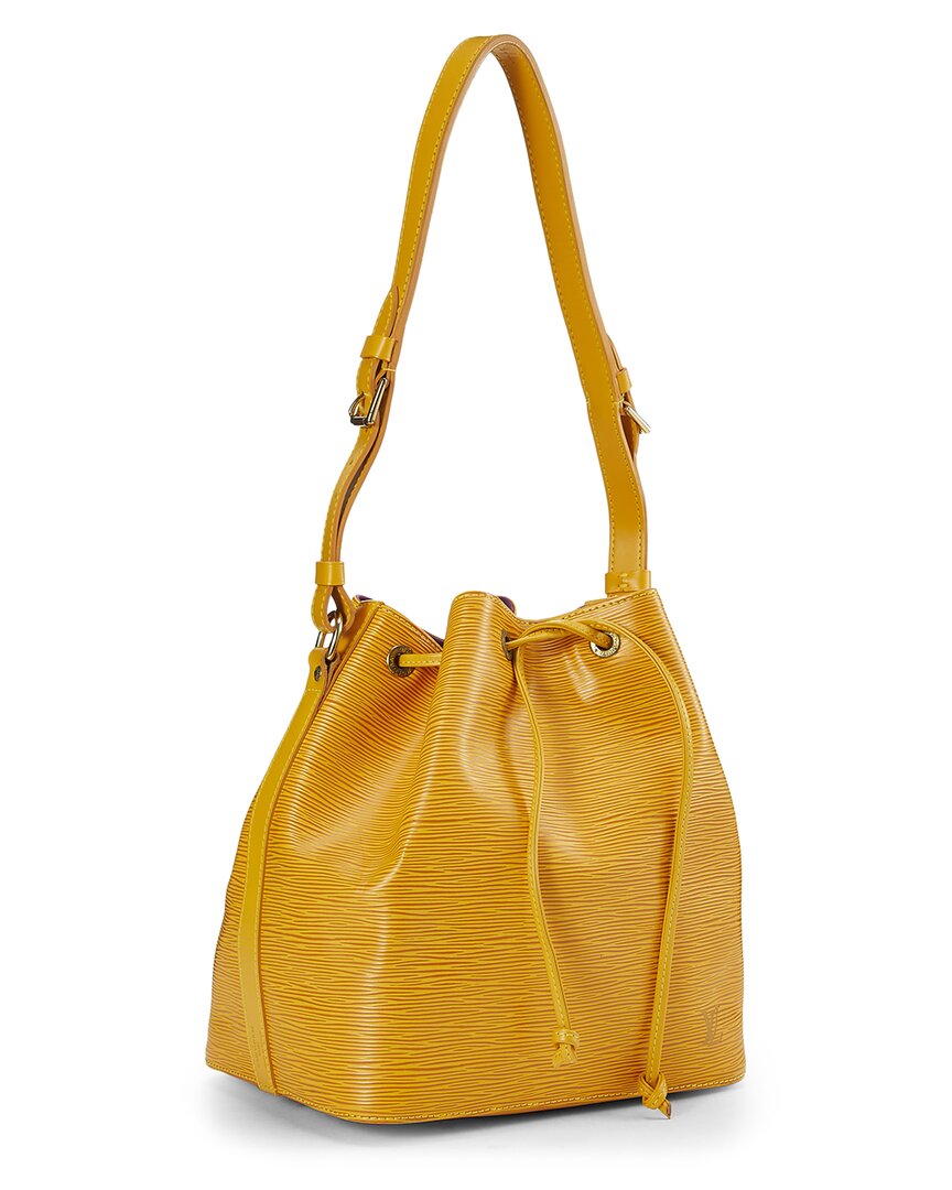 Louis Vuitton Pre-Owned Louis Vuitton Yellow Epi Leather Noe Petite (Authentic Pre-Loved)