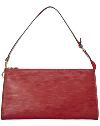 Louis Vuitton Pre-Owned Louis Vuitton Red Epi Leather Pochette Accessoiresv2 (Authentic Pre-Loved)